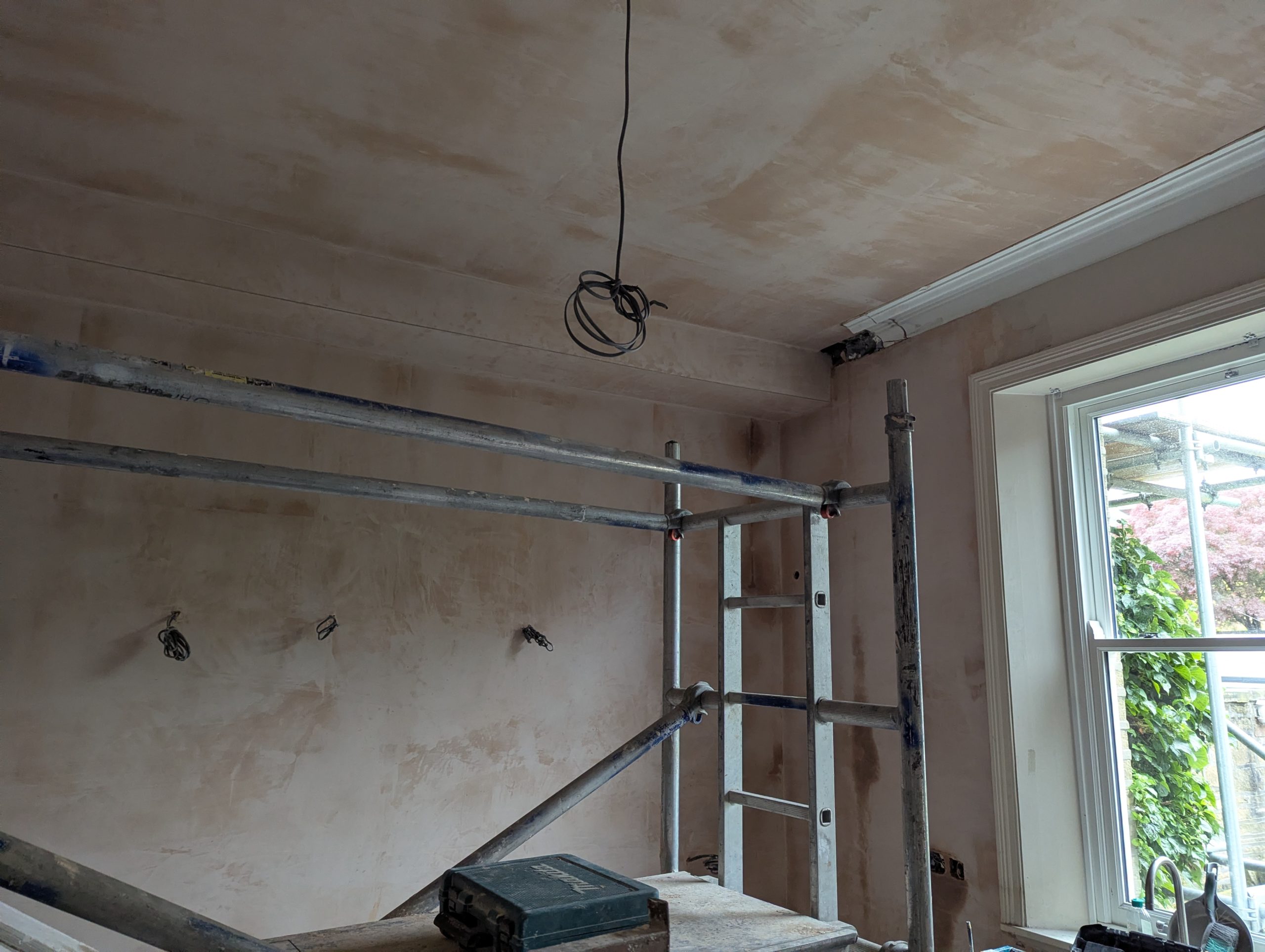 Original Victorian cornice profile used to manufacture matching replacement mouldings